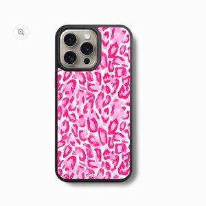 Pink Leopard Print Phone Case